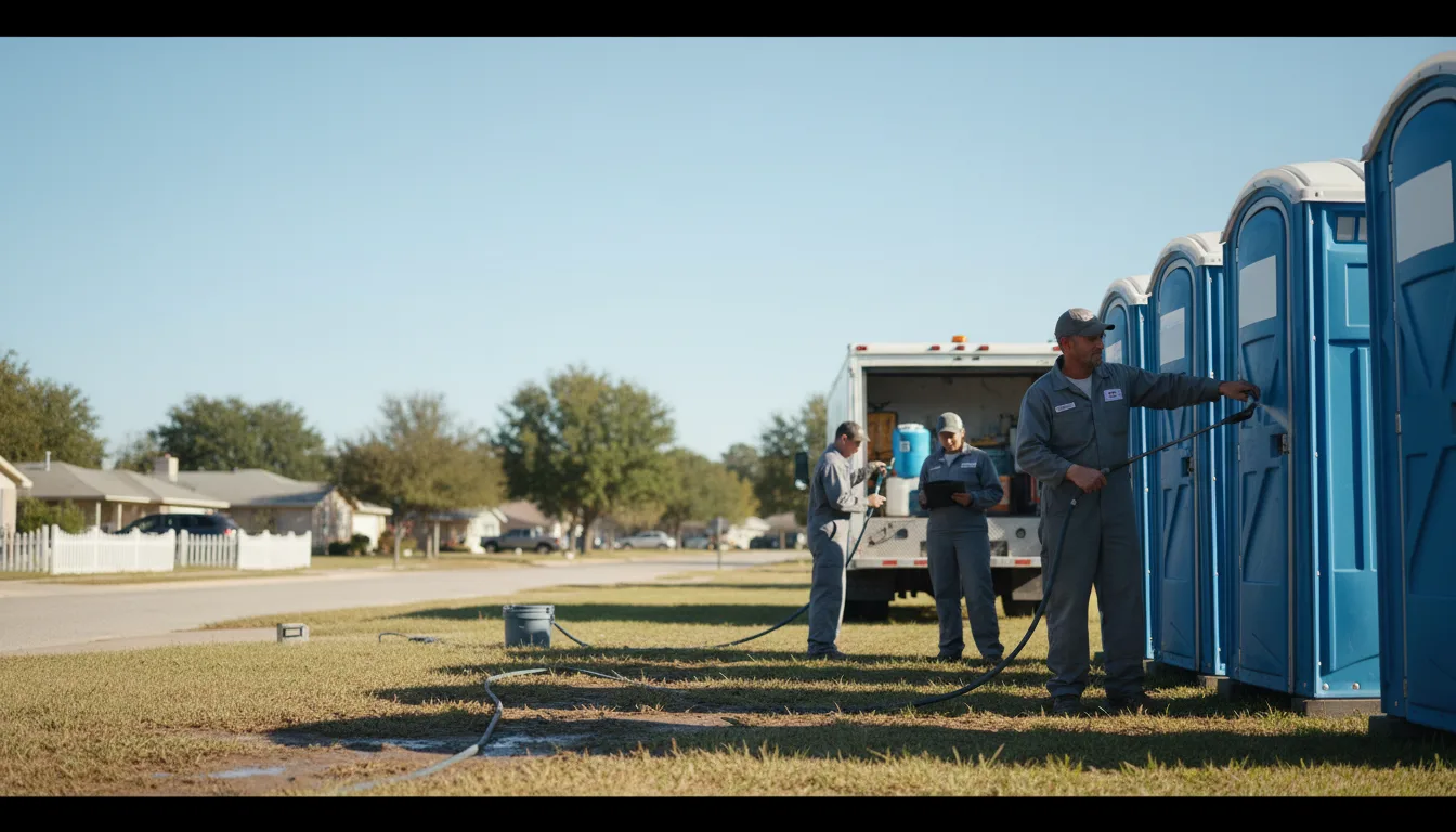 Long-Term Portable Toilet Rental in Hereford, CO near me
